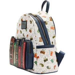 Loungefly Fantastic Beasts DumbledoreBook Patterned MinBackpack NWT